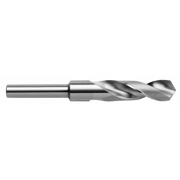 Nachi Silver & Deming Dia. 1/2in Reduced Shank HSS Drill - 37/64in 1015640